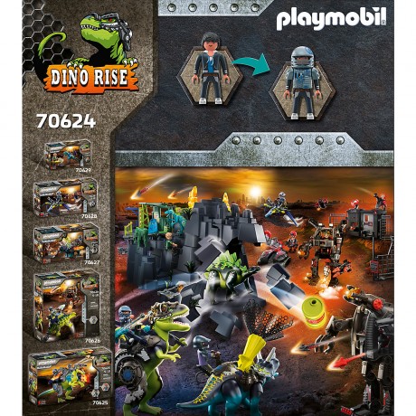 PLAYMOBIL PLAYMOBIL 70624 T-Rex: Gefecht der Giganten PLAYMOBIL 70624 T-Rex: Битва гигантов