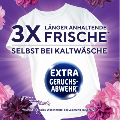 Lenor Color Flussigwaschmittel Amethyst Blutentraum 20WL, Гель для стирки цветного белья с ароматом  Цветочная мечта, 20 загрузок (900мл)
