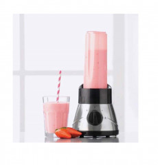 JUNG JUNG Smoothie-Maker Edelstahl Smoothie Maker to go, Standmixer, Smoothiemaker 21.000 U/min, 400 W, Milchshaker, Smoothiemixer, Mixer, Standmixer, Eiweissshaker, Shaker  JUNG смузи-мейкер из нержавеющей стали, портативный миксер, смузи-мейкер, 21 000 