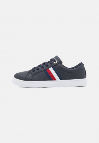 Tommy Hilfiger ESSENTIAL STRIPES  Trainers space blue ESSENTIAL STRIPES Кроссовки космический синий