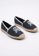 Tommy Hilfiger EMBROIDERED Espadrilles blue ВЫШИВКА Эспадрильи синий