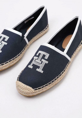 Tommy Hilfiger EMBROIDERED Espadrilles blue ВЫШИВКА Эспадрильи синий