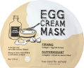 too cool for school EGG Cream Mask Firming TuchMaske Маска для лица, 1 шт.