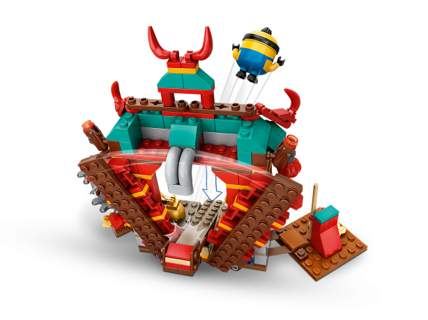 Lego Minions Kung Fu Tempel Храм миньонов кунг-фу