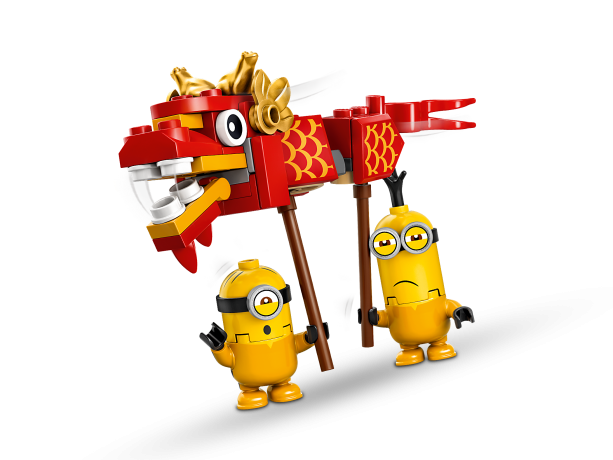 Lego Minions Kung Fu Tempel Храм миньонов кунг-фу
