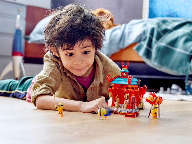 Lego Minions Kung Fu Tempel Храм миньонов кунг-фу