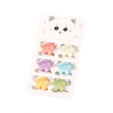 SOHO Lala Mini Haarklammer Pastel Blumen Лала мини-заколка для волос