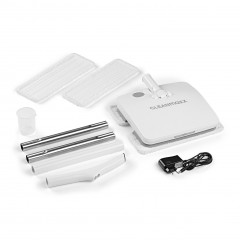 CLEANmaxx CLEANmaxx Akku-Wischmopp Vibrationsmopp ohne Kraftaufwand, 11,1V weiss  Беспроводная швабра CLEANmaxx, вибрационная швабра без усилий, 11,1В белый