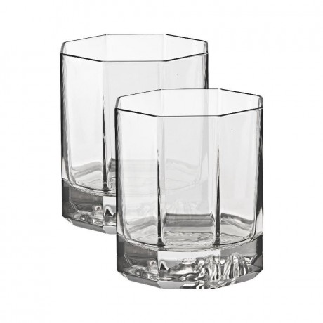 Rosenthal meets Versace Rosenthal Versace Medusa Lumiere Haze Whiskybecher Glas grau 2-tlg. im Geschenkkarton 170 ml / h: 9 cm Кружка для виски Rosenthal Versace Medusa Lumiere Haze стеклянная серая 2 шт. в подарочной упаковке 170 мл / высота: 9 см