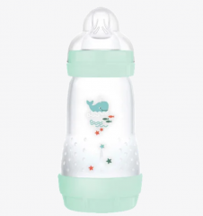 mam Babyflasche Easy Start Anti-Colic, mint, von Geburt an, 260 ml, Детская антиколиковая бутылочка Easy Start, мятный цвет, с рождения, 260 мл