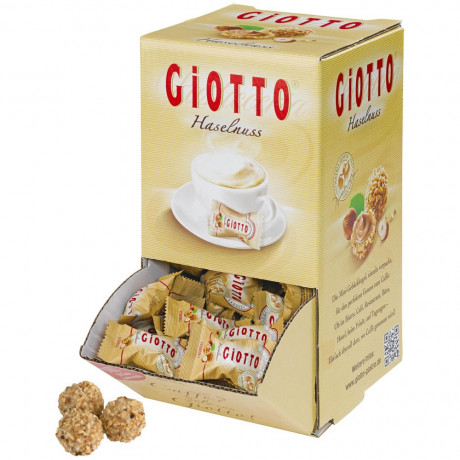 GiOTTO Haselnuss Gebäck 120 St. Шоколадные конфеты Гиотто в коробке-дозаторе, 120 штук (516 грамм)
