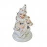 Фигурка винтажная Im Stil Limoges "Белый клоун с мандолиной", фарфор, 11 x 6,5 см, Франция, 1960-70гг.