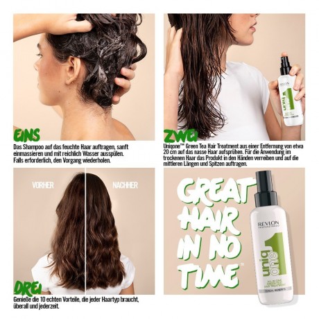 Revlon Professional Green Tea Scent Hair Treatment Средство для ухода за волосами с ароматом зеленого чая