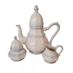 Набор для чая винтажный Leonardo Classic / Gallo Design, чайник, молочник, сахарница, фарфор, Германия, 1960-70гг.