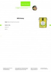 Krauterhaus Sanct Bernhardt Wild Honey2.5 kg
