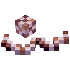 LOGOPLAY Schlangenwurfel 3x3 Gr. M Змеиный куб 3x3 гр. М