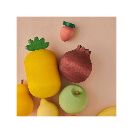 Montessori® Holzspielzeug Fruits Set Набор деревянных игрушек с фруктами