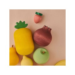 Montessori® Holzspielzeug Fruits Set Набор деревянных игрушек с фруктами