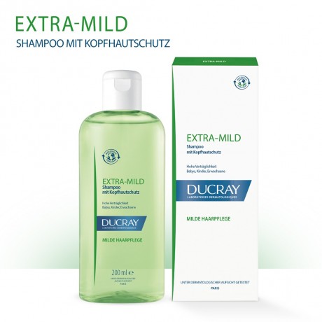 Ducray EXTRA MILD Shampoo biologisch abbaubar Биоразлагаемый шампунь EXTRA MILD