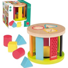 Goula Geometrische Formen-Steckspiel Trommel Игра на барабанах с геометрическими фигурами