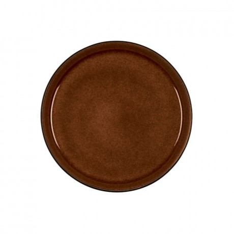 Bitz Bitz Gastro black / amber Fruhstucksteller 21 cm Тарелка для завтрака Bitz Gastro черная/янтарная 21 см