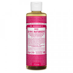 Dr. Bronner's Rose 18in1 Naturseife 240ml  Роза натуральное мыло 18в1 240мл