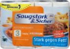 Saugstark&amp;Sicher Кухонное полотенцае Premium 3-lagig, 4x45 Blatt, 180 листов