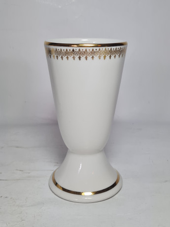 Бокалы винтажные Porcelaine De Luxe "Влюбленная пара", фарфор, 2 шт., 14.5 см, Франция, 1960-70гг.