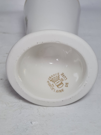 Бокалы винтажные Porcelaine De Luxe "Влюбленная пара", фарфор, 2 шт., 14.5 см, Франция, 1960-70гг.