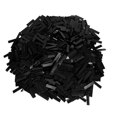 LEGO LEGO 1x4 Fliesen Schwarz - 500 Stuck - Black tile 2431 LEGO 1x4 Плитки Черные - 500 штук - Черная плитка 2431
