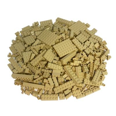 LEGO LEGO Steine gemischt - BRANDNEU - 1.000x, Beige Кубики LEGO смешанные — СОВЕРШЕННО НОВЫЕ — 1000x, бежевые