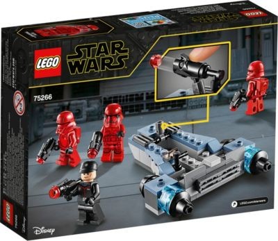 LEGO LEGO Star Wars 75266 Sith Troopers Battle Pack LEGO Star Wars 75266 Боевой набор солдат ситхов