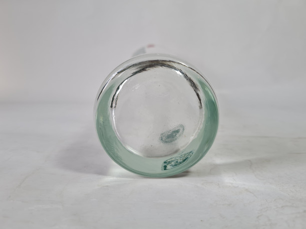 Немецкий бокал винтажный Eichbaum Ureich Pils. с зеленым логотипом, стекло, 0.5 л, 24 см, Германия, 1970-80гг.