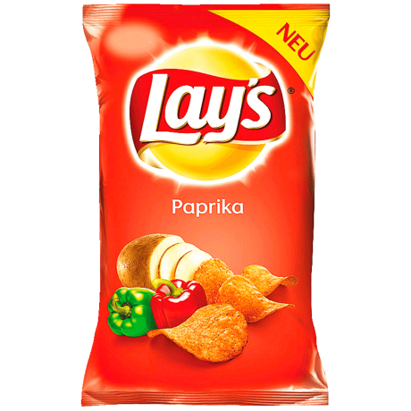 Lays (Лейс) Paprika Чипсы со вкусом паприки 175г