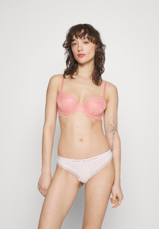 Tommy Hilfiger DEMI WITH SPACER PAD Underwired bra Flora Pink DEMI WITH SPACER Pad Бюстгальтер на косточках Флора Пинк