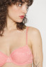 Tommy Hilfiger DEMI WITH SPACER PAD Underwired bra Flora Pink DEMI WITH SPACER Pad Бюстгальтер на косточках Флора Пинк