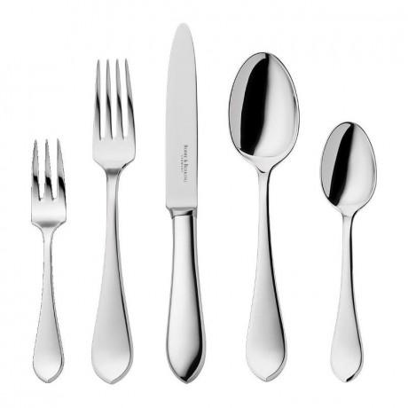 Robbe & Berking Robbe & Berking Dinner for two - Eclipse 150 g versilbert Menubesteck-Set im Geschenkkarton 10-tlg. Robbe &amp; Berking Dinner for two - Eclipse Набор посеребренных столовых приборов 150 г в подарочной упаковке 10 шт.