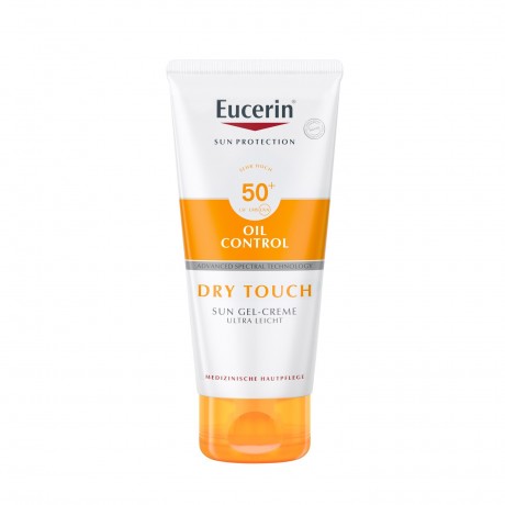 Eucerin Sun Gel-Creme Oil Control Body LSF 50+  Солнцезащитный гель-крем против жирного блеска для тела SPF 50+