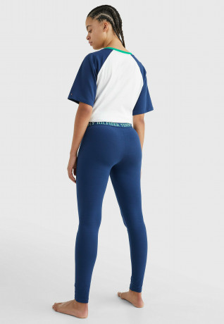 Tommy Hilfiger LEAGUE LEGGING Pyjama bottoms twilight indigo ЛЕГГИНГИ LEAGUE Пижамные штаны сумеречный индиго