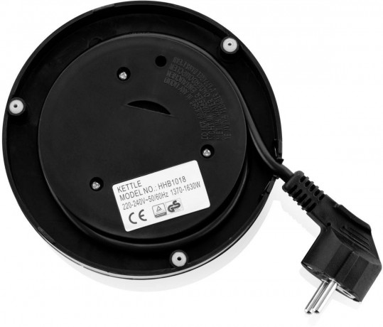 Hyundai Hyundai Wasserkocher VK118, 1,0 l, 1630 W, Abschaltautomatik, Uberhitzungsschutz, Drehbarer Sockel  Чайник Hyundai VK118, 1,0 л, 1630 Вт, автоматическое отключение, защита от перегрева, вращающееся основание