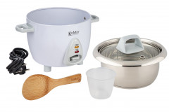 KeMar Kitchenware KeMar Kitchenware Reiskocher KRC-100, 300 W, Reiskocher mit Edelstahltopf  KeMar Kitchenware Рисоварка KRC-100, 300 Вт, Рисоварка с кастрюлей из нержавеющей стали