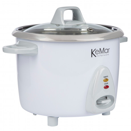 KeMar Kitchenware KeMar Kitchenware Reiskocher KRC-100, 300 W, Reiskocher mit Edelstahltopf  KeMar Kitchenware Рисоварка KRC-100, 300 Вт, Рисоварка с кастрюлей из нержавеющей стали