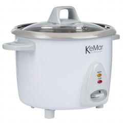 KeMar Kitchenware KeMar Kitchenware Reiskocher KRC-100, 300 W, Reiskocher mit Edelstahltopf  KeMar Kitchenware Рисоварка KRC-100, 300 Вт, Рисоварка с кастрюлей из нержавеющей стали