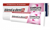 blend-a-dent Haftcreme Complete geschmacksneutral, 47 g Крем для фиксации зубных протезов Complete, без вкусовых добавок, 47 г