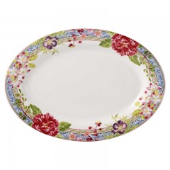 Gien Fayencerie Gien 'Millefleurs' Platte oval 37 x 26 cm Gien "Millefleurs" Блюдо овальное 37 x 26 см