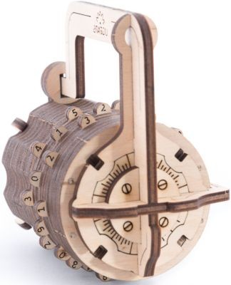 UGEARS Modellbausatz KOMBINATIONSSCHLOss Комплект моделей КОМБИНИРОВАННЫЙ ЗАМОК