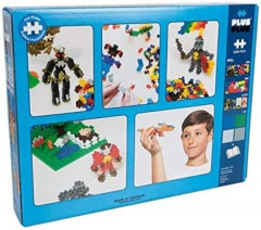 PLUS-PLUS Learn to Build Kreativ Bausteine inkl. Bauplatte 1200pcs Научитесь создавать творческие строительные блоки