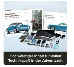 Porsche 911 Adventskalender 2025 Адвент-календарь Porsche 911, металлическая модель в масштабе 1:43
