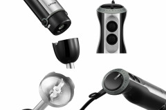 Linsar Stabmixer vierflugeliges Messer, Geschwindigkeitsregelung, Turbotaste  Ручной блендер Linsar, четыре лезвия, регулировка скорости, кнопка турбо.