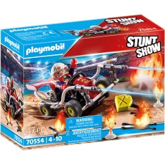 PLAYMOBIL PLAYMOBIL 70554 Stuntshow Feuerwehrkart PLAYMOBIL 70554 Пожарная машина для трюкового шоу